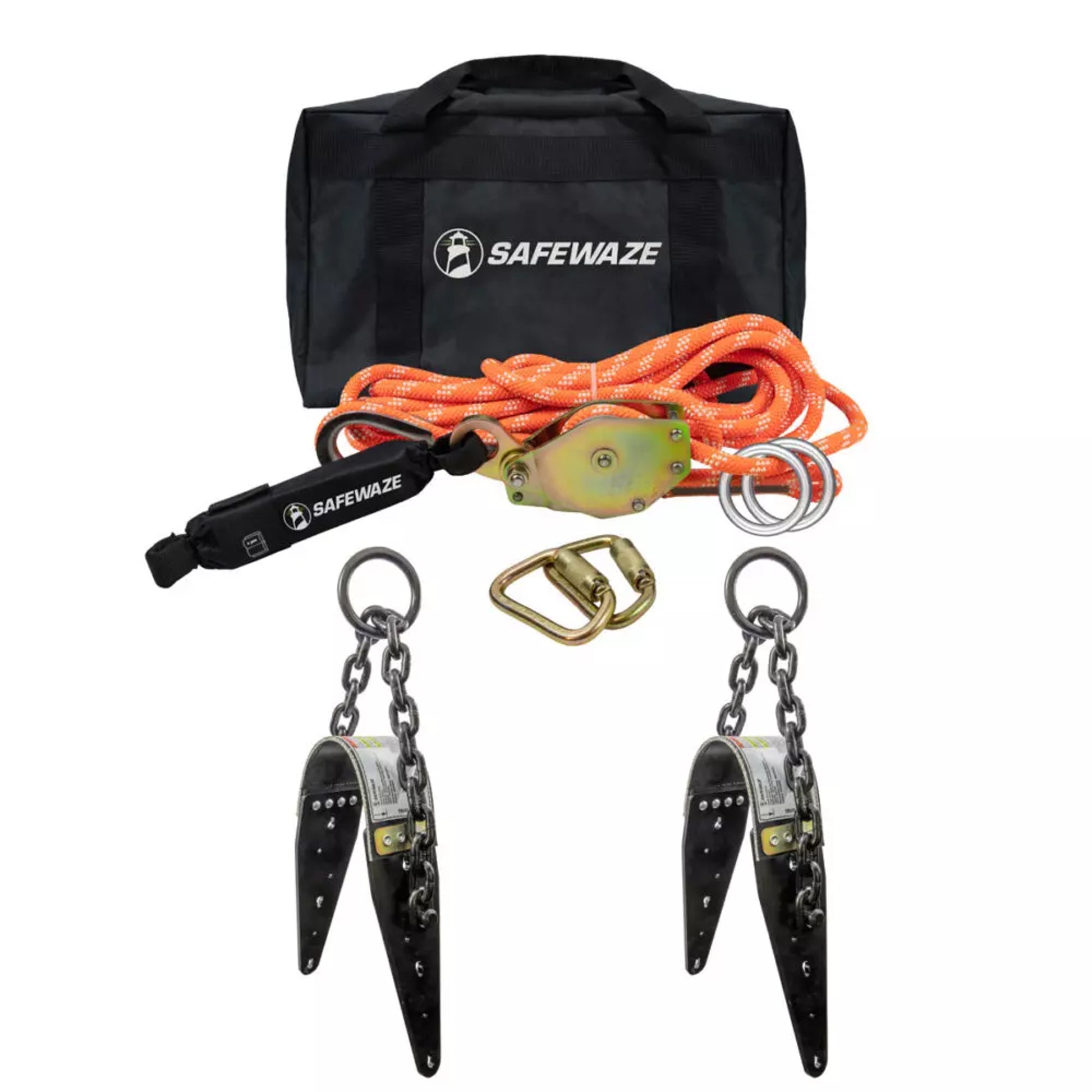 Safewaze 100' Kernmantle Rope HLL: Chain Anchors - 019-8011 – Jendco ...