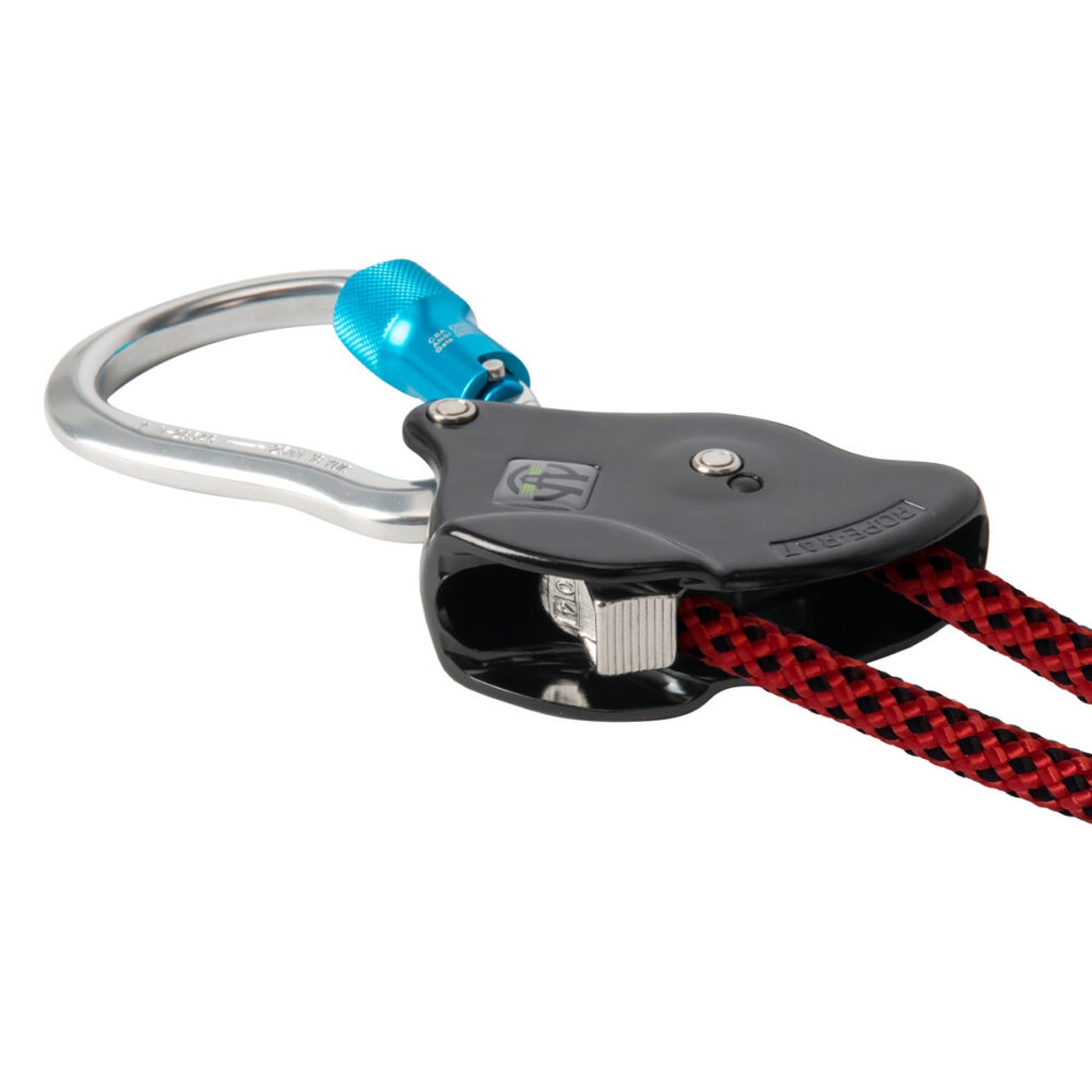 Safewaze 6.5' Rope Positioning Assembly: Rope Adjuster, Alu Carabiners ...