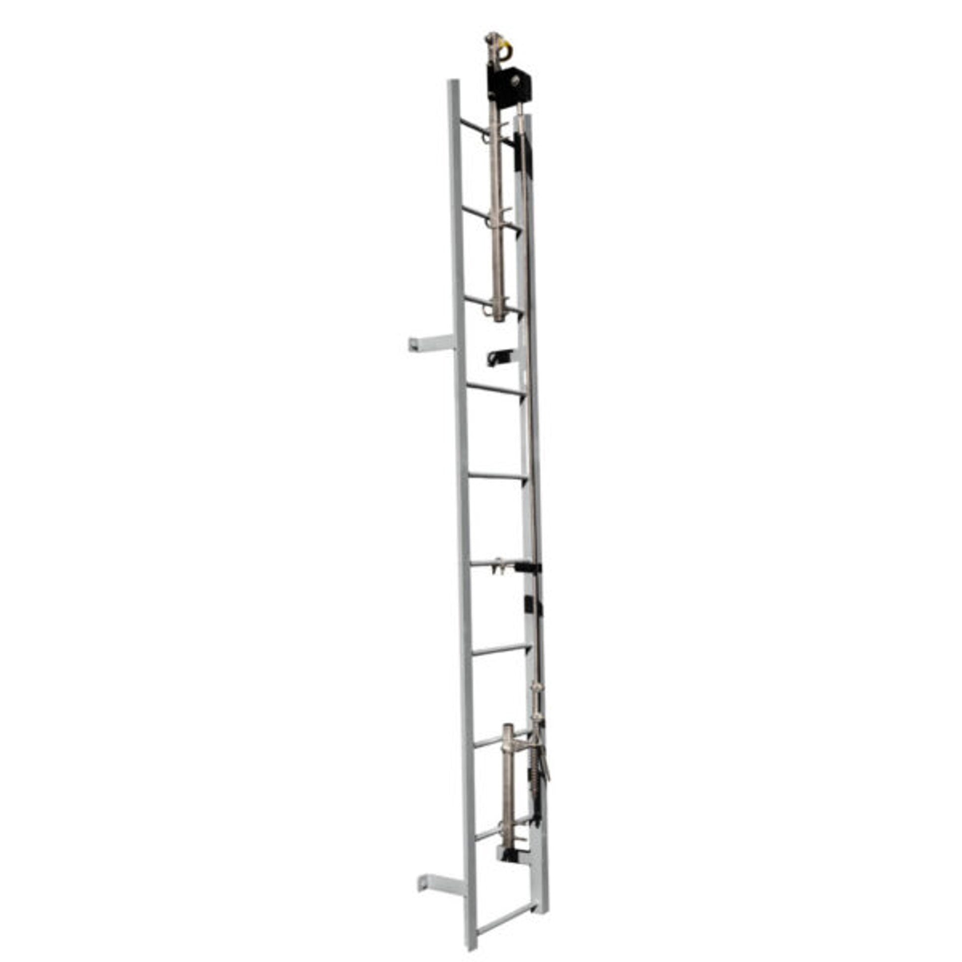 Safewaze SS 50' Ladder Climb System, 4-Person Complete Kit - 022-12130 ...