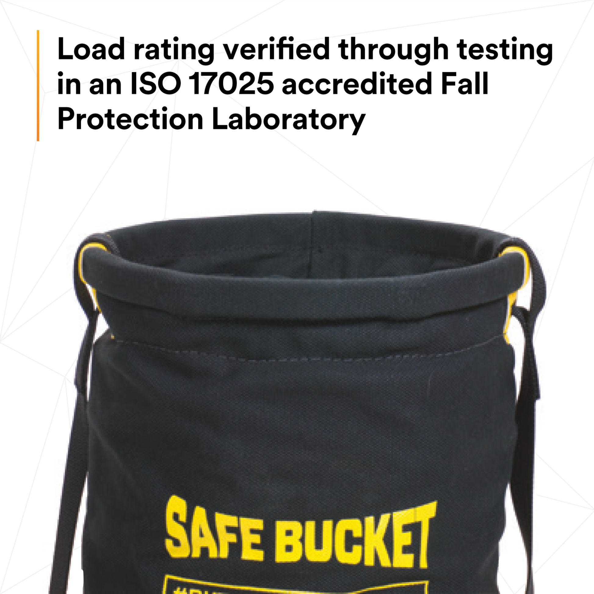 3M Spill Control Safe Bucket with Drawstring Closure - 100 lb Capacity ...