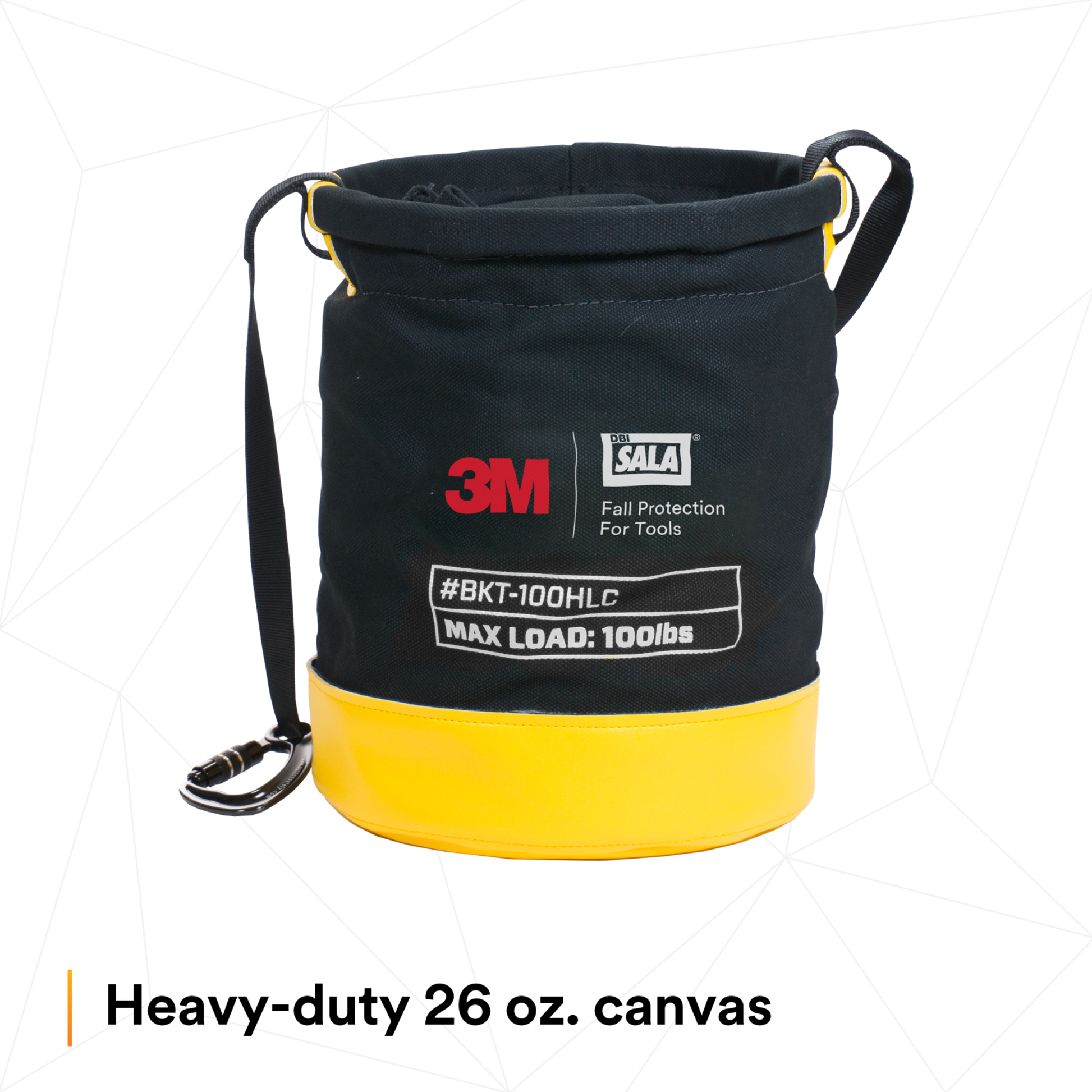 Safety Drawstring 3M Spill Control Safe Bucket with Drawstring Closure - 100 lb Capacity ...