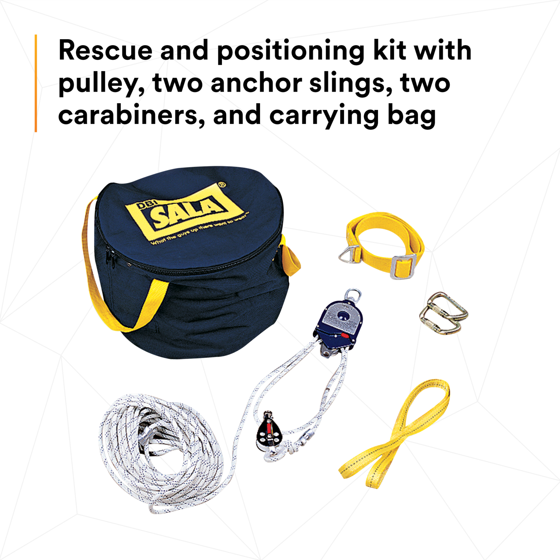 3M DBI-SALA Rollgliss RPD Rescue Positioning Device - 4:1 Ratio - 3602 ...