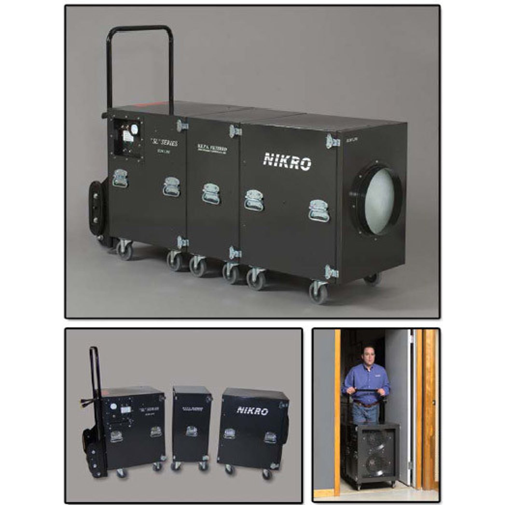 Nikro SL4000 Air Duct Cleaning System (Dual Motor) – Jendco Safety Supply