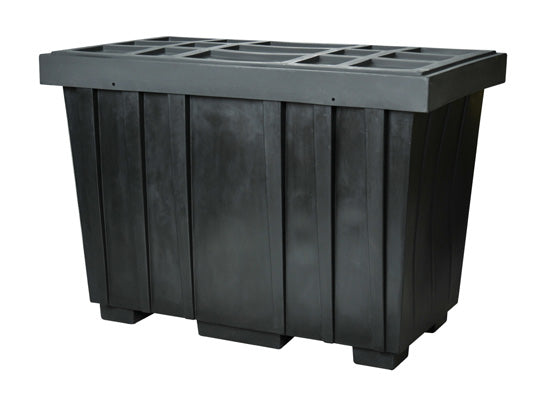 Justrite Spill Kit Box with Lid - 220 Gallon Sump Capacity - No Drain ...