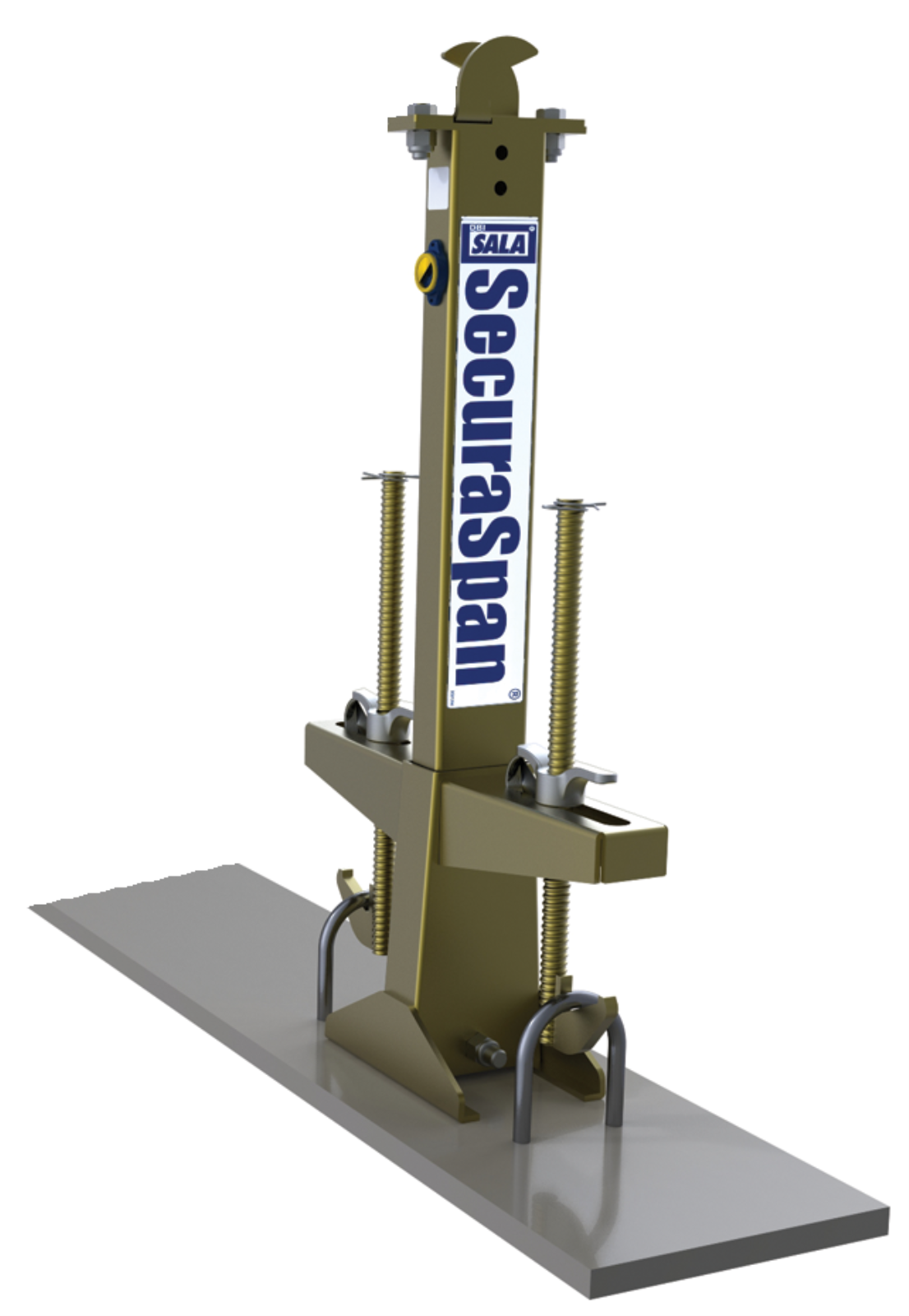 3M DBI-SALA Temporary Loop Rebar Horizontal Lifeline Stanchion with Ba ...