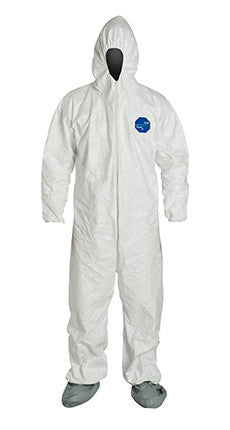 Ty122s DuPont Tyvek 400 White Coverall - TY122S WH – Jendco Safety Supply