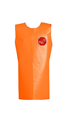 6000f Apron DuPont Tychem 6000 FR Orange Apron - TP284T OR – Jendco Safety Supply
