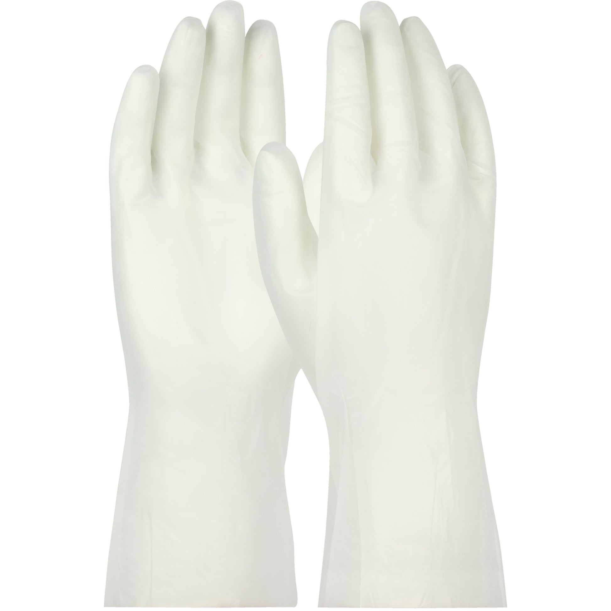 QRP PolyTuff CE Gloves Polyurethane Solvent Glove - 8 mil - Clear - 1 ...