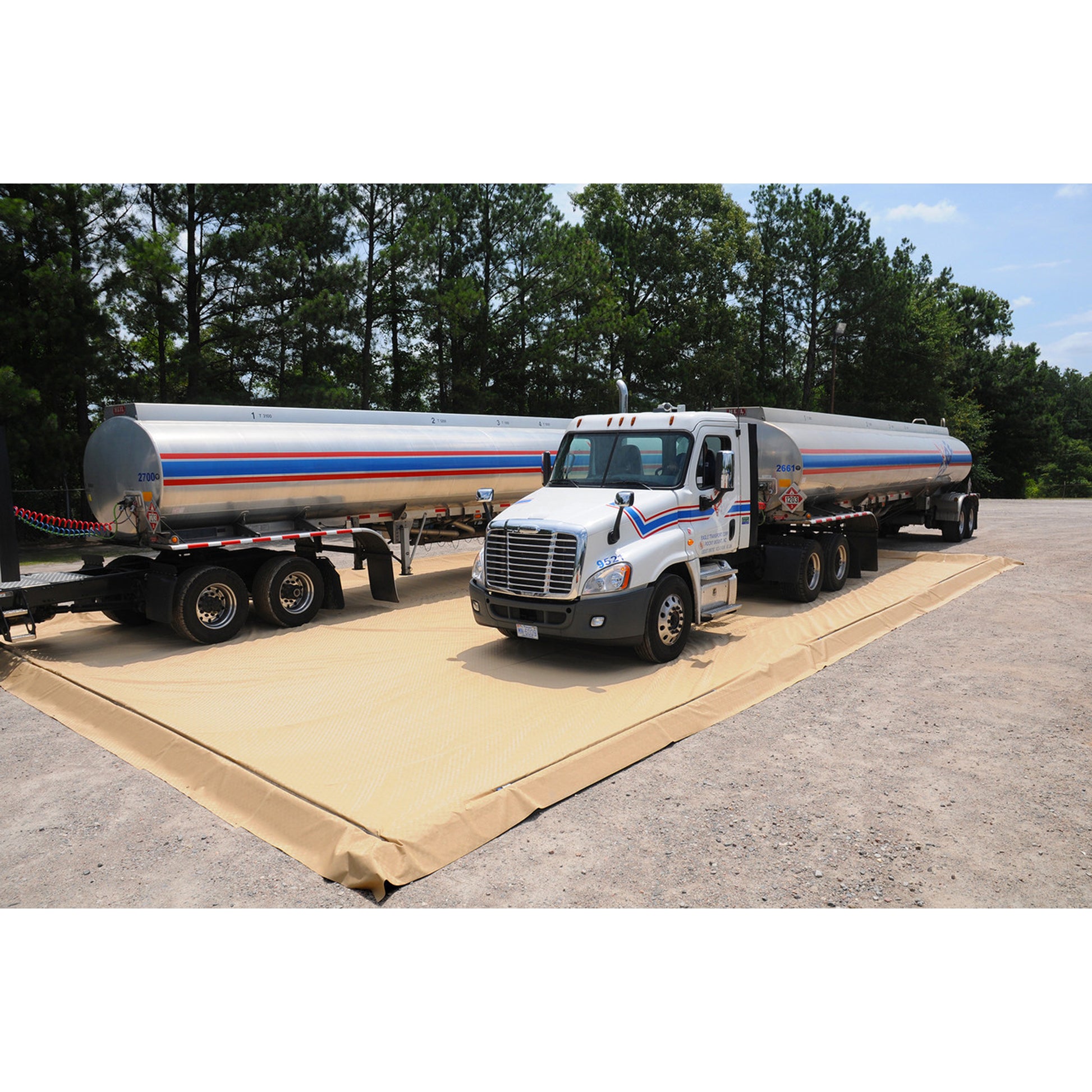 UltraTech Containment Berm - Modular Model - 25' x 55' - Textured Blac ...