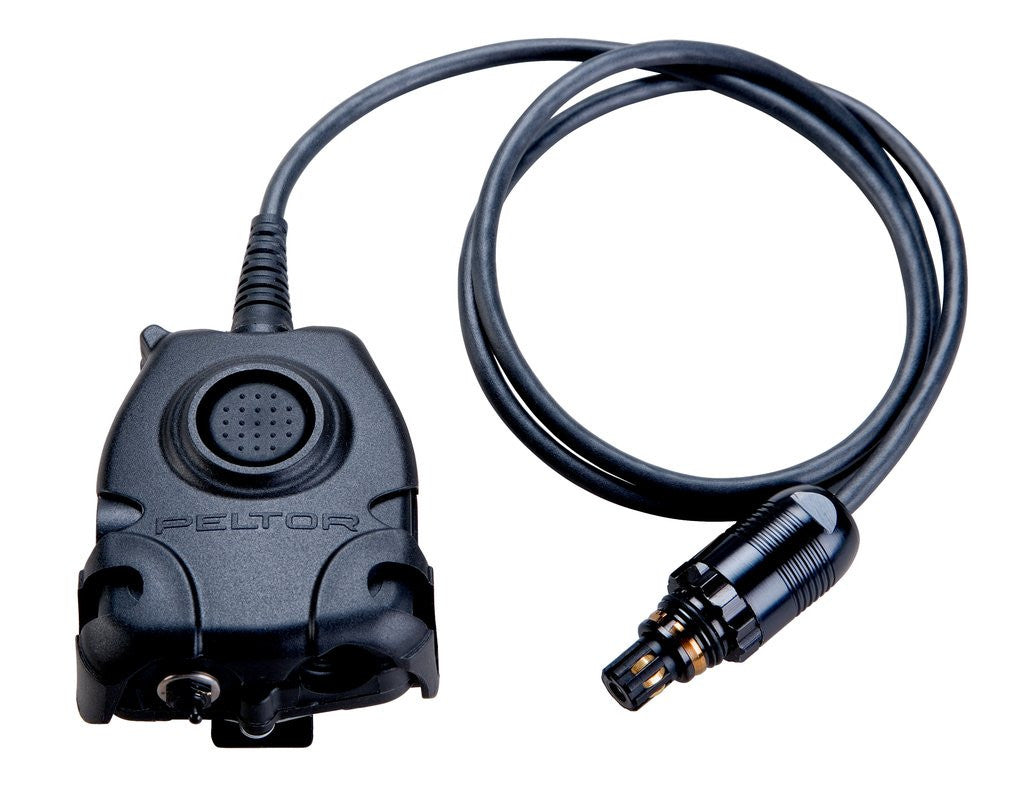 レア　3M FL5701 PELTOR DUAL ptt 3M PELTOR DUAL Push-To-Talk (PTT) Adapter Military Radios - with 6