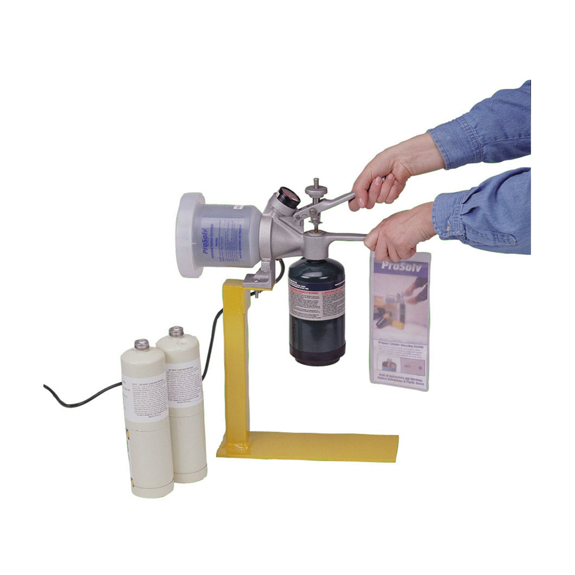 Justrite Prosolv Recycling System For Disposal Of Calibration Gas Cyli ...