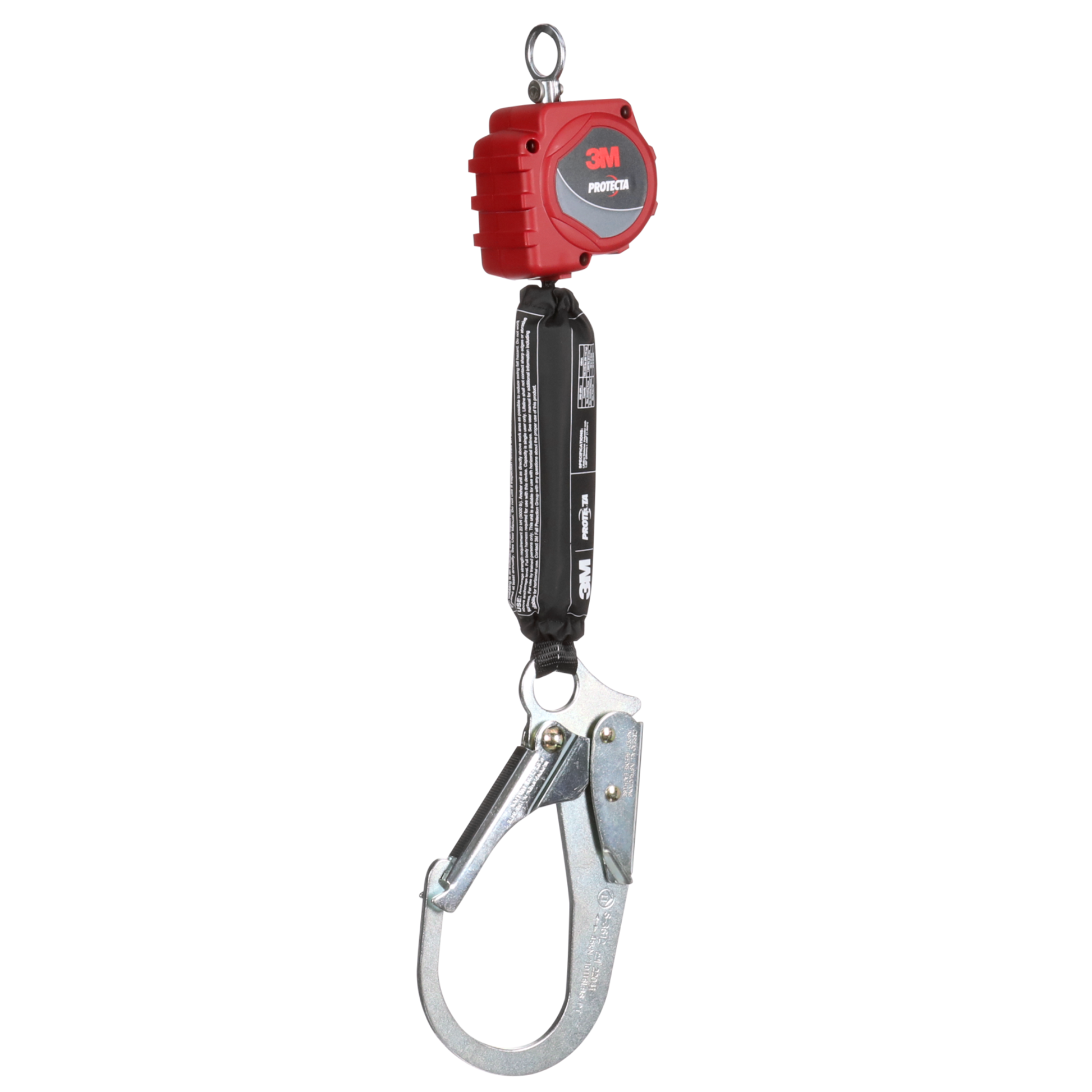 3M Protecta Self-Retracting Lifeline - Web - Steel Rebar Hook - 6 ft ...