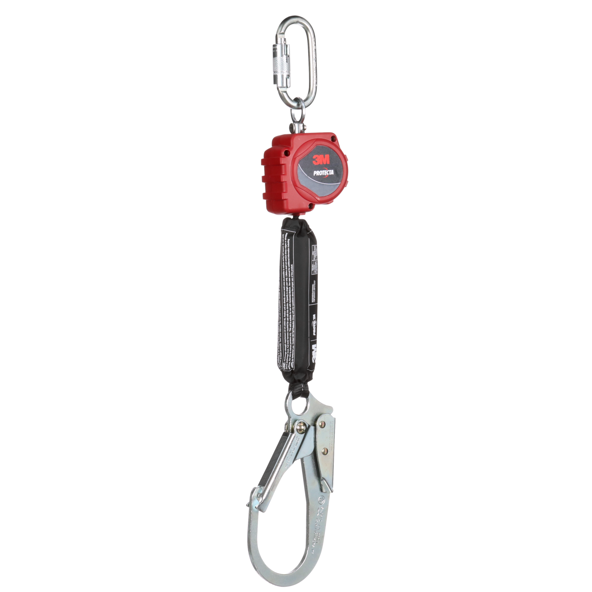 3M Protecta Self-Retracting Lifeline with Carabiner - Web - Steel Reba ...