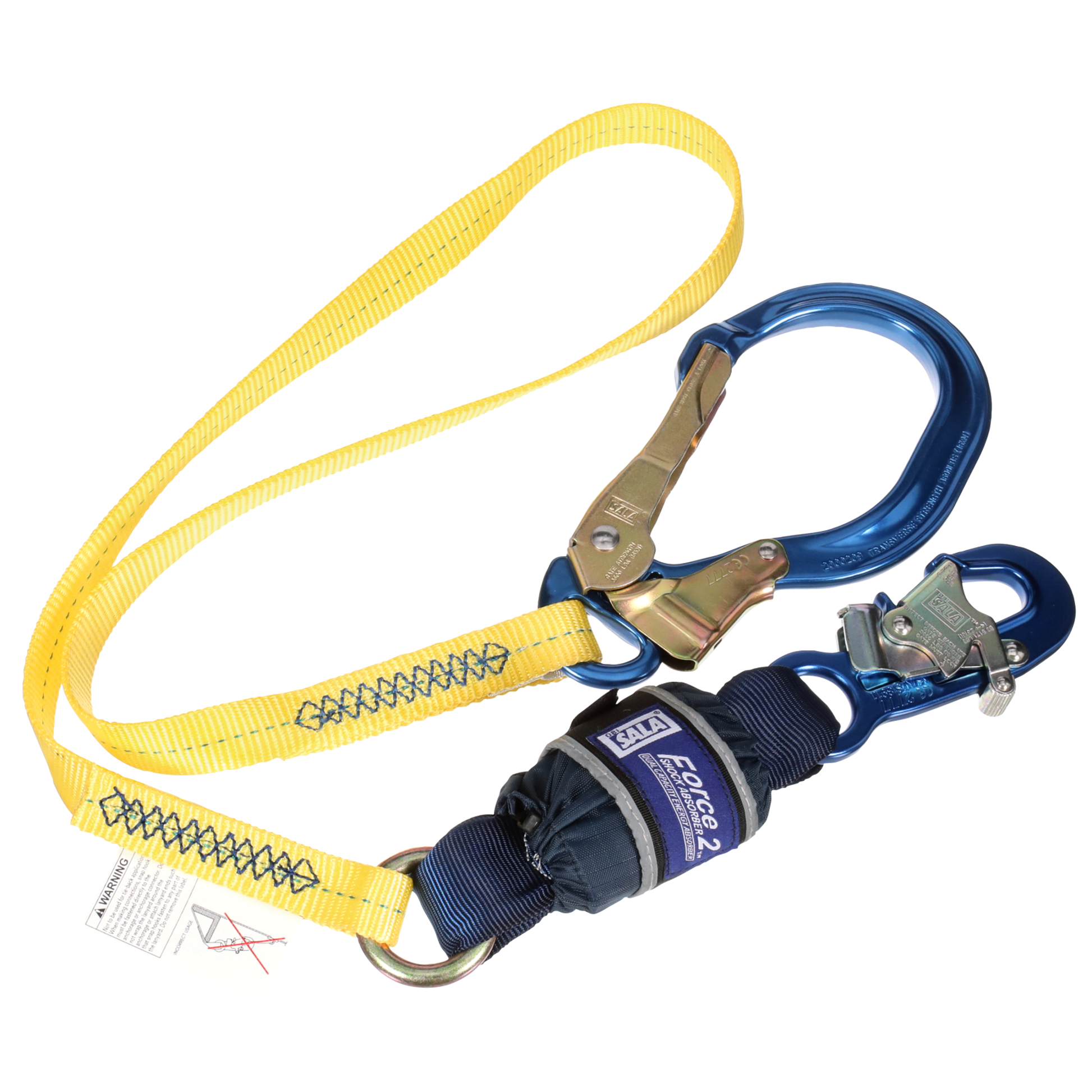 3M DBI-SALA EZ-Stop F2 Web Shock-Absorbing Lanyard - 6 ft - 1246169 ...