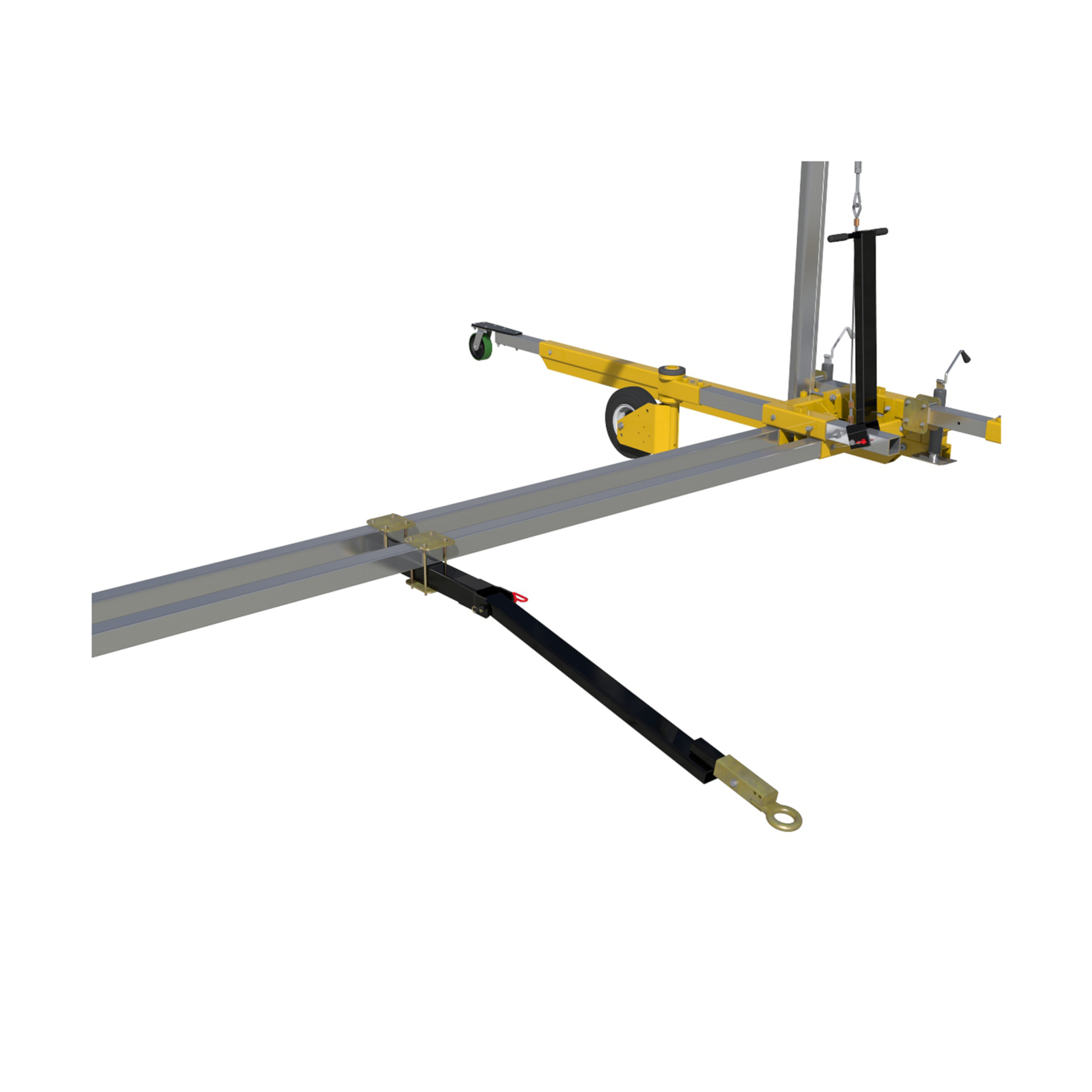 3M DBI-SALA Flexiguard Freestanding Ladder Adjustable Height Access An ...