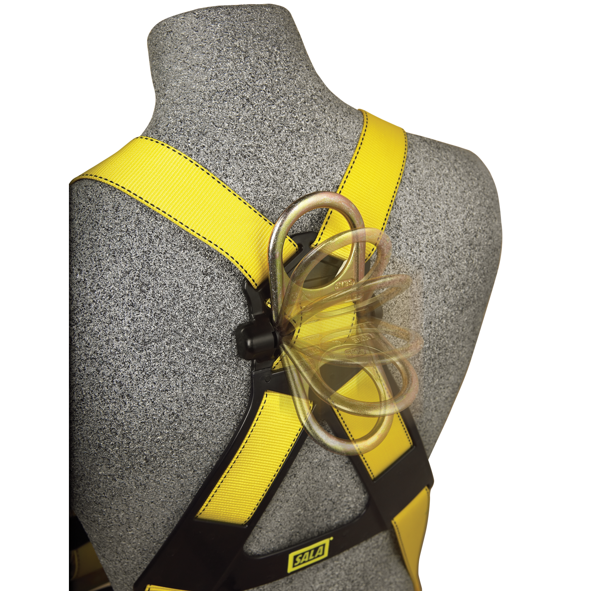 Salsation Wear イエロー！上(M)下(L)セット！ 3M DBI-SALA Delta Iron Worker Positioning Safety Harness - 3X