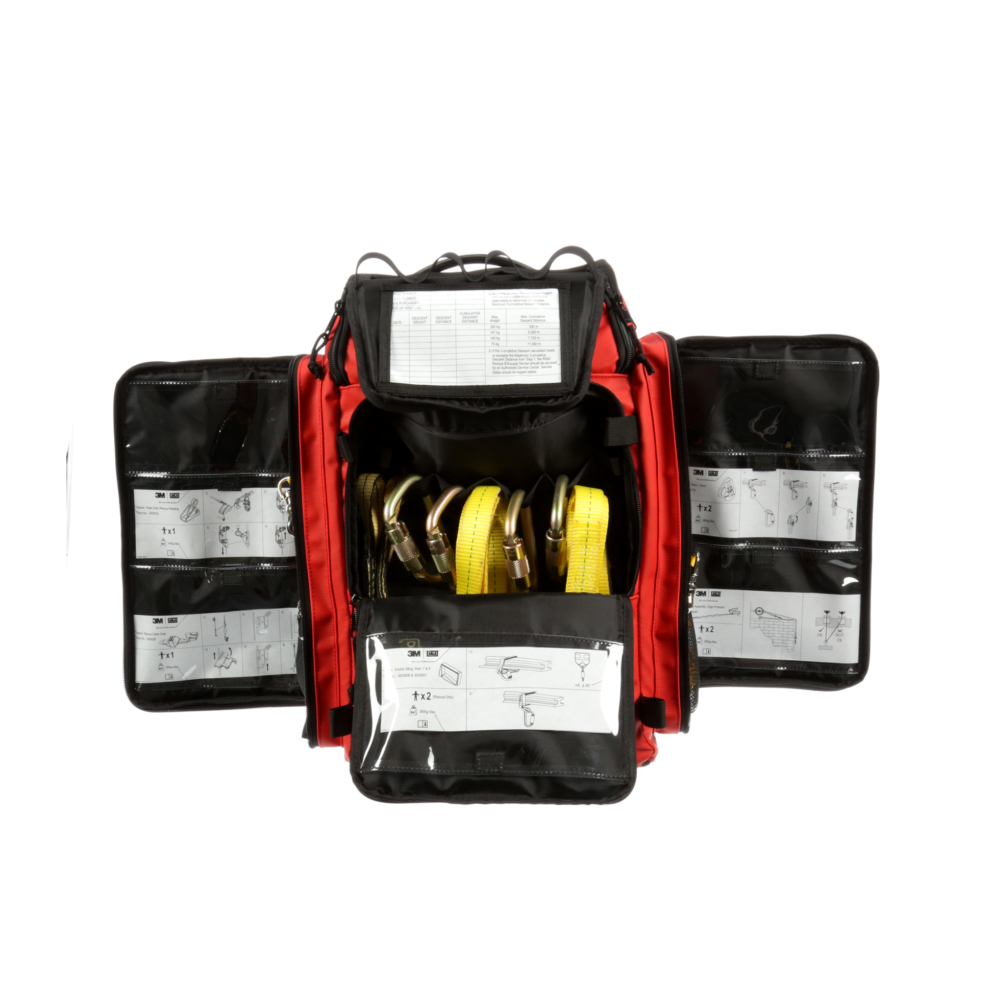 3M DBI-SALA Rollgliss R550 Oil and Gas Rescue and Descent Device Kit w ...