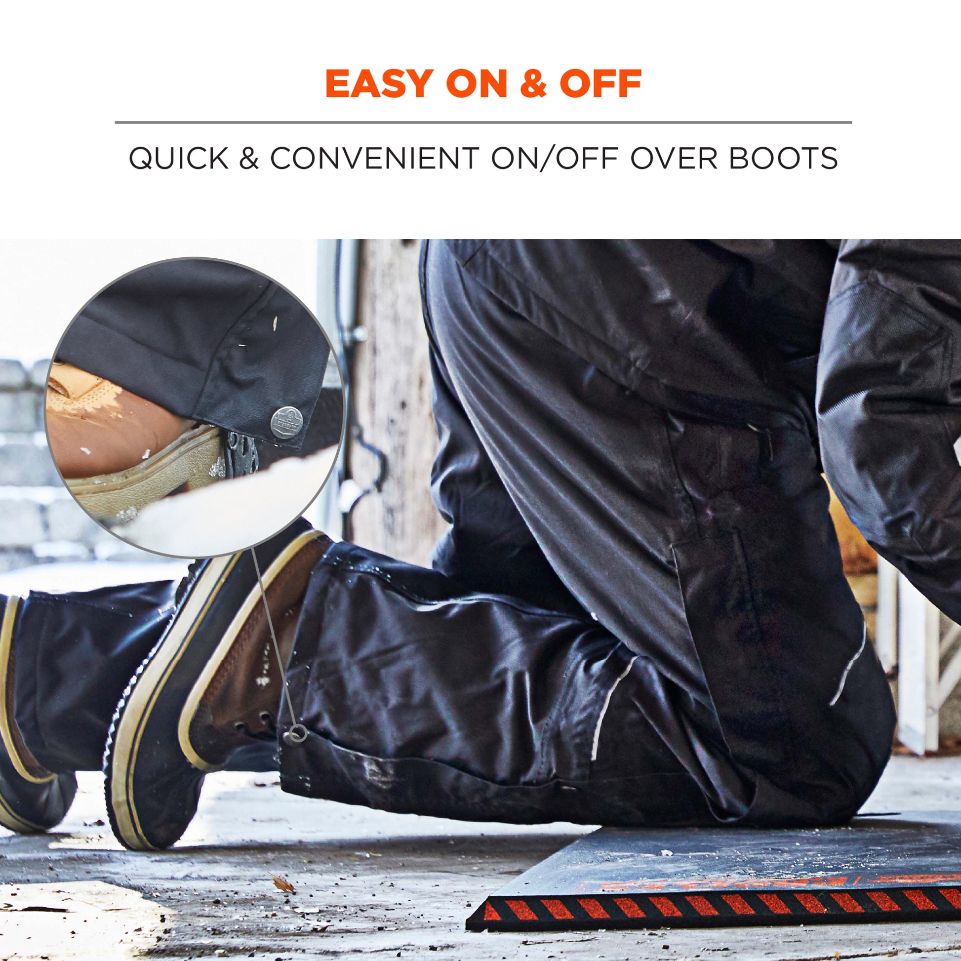 Ergodyne N-Ferno 6472 Insulated Bib Overalls - 300D Oxford Shell ...