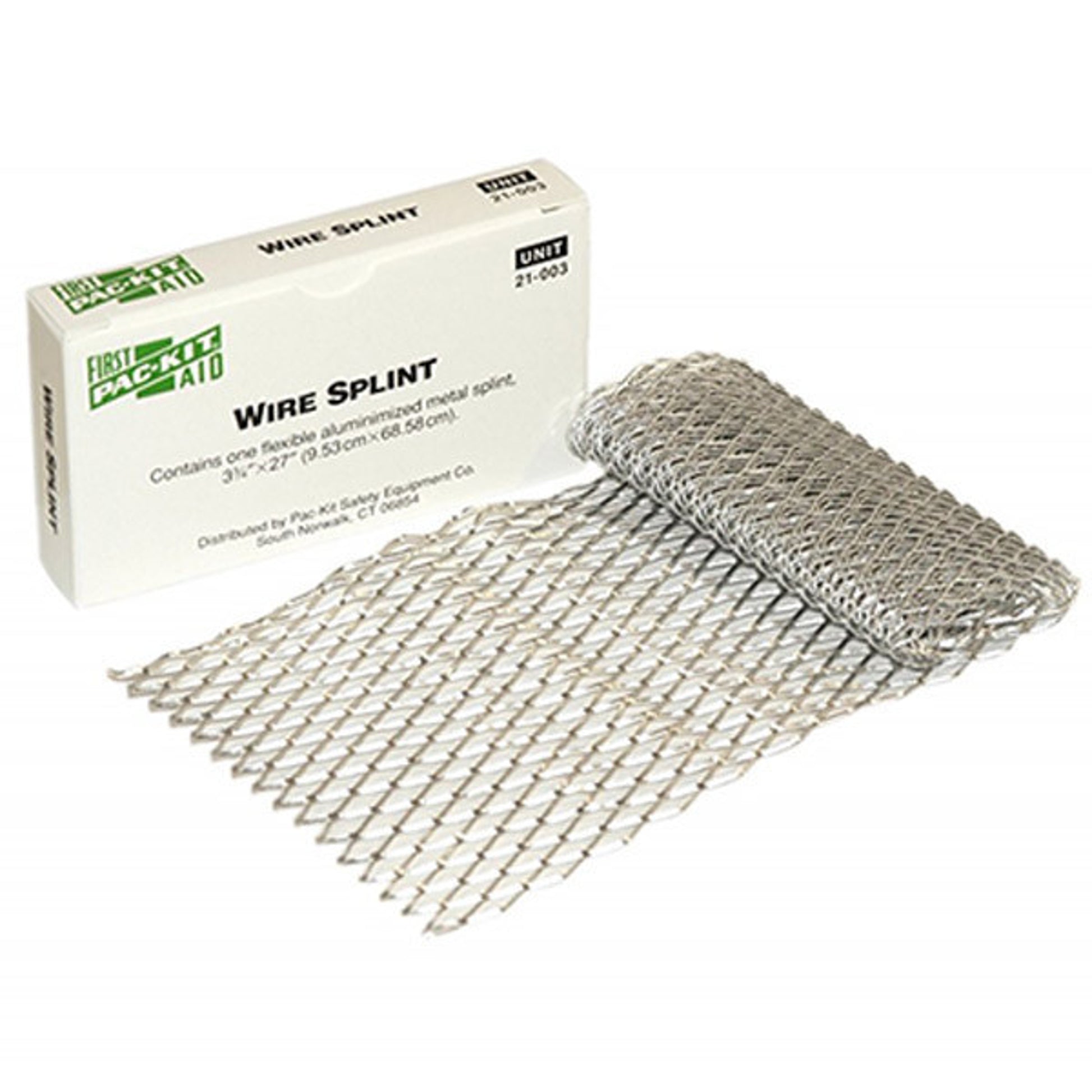 Rolled Wire Splint, 3 3/4