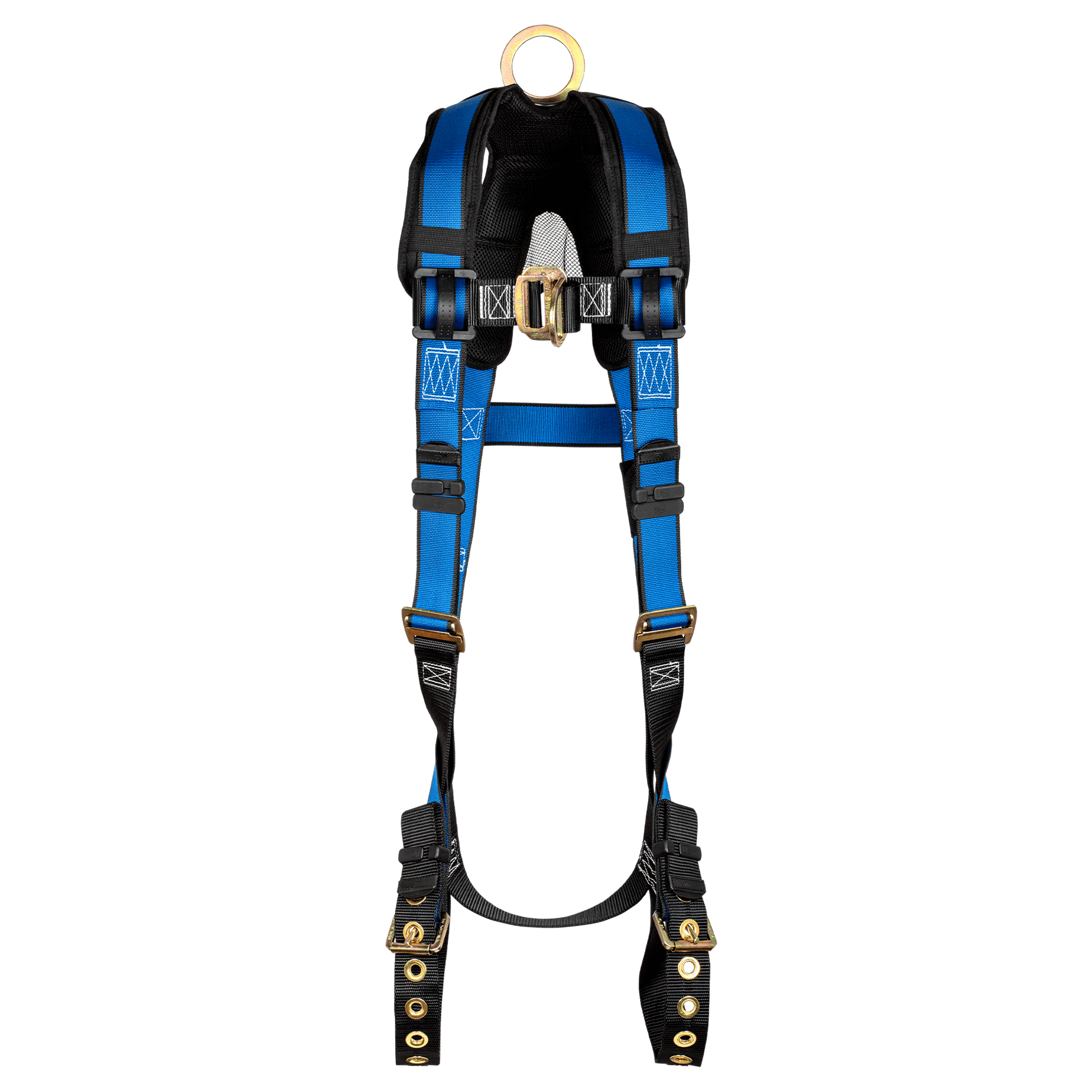 FallTech Contractor+ Front 1D Standard Non-belted Harness - 7016BFD ...