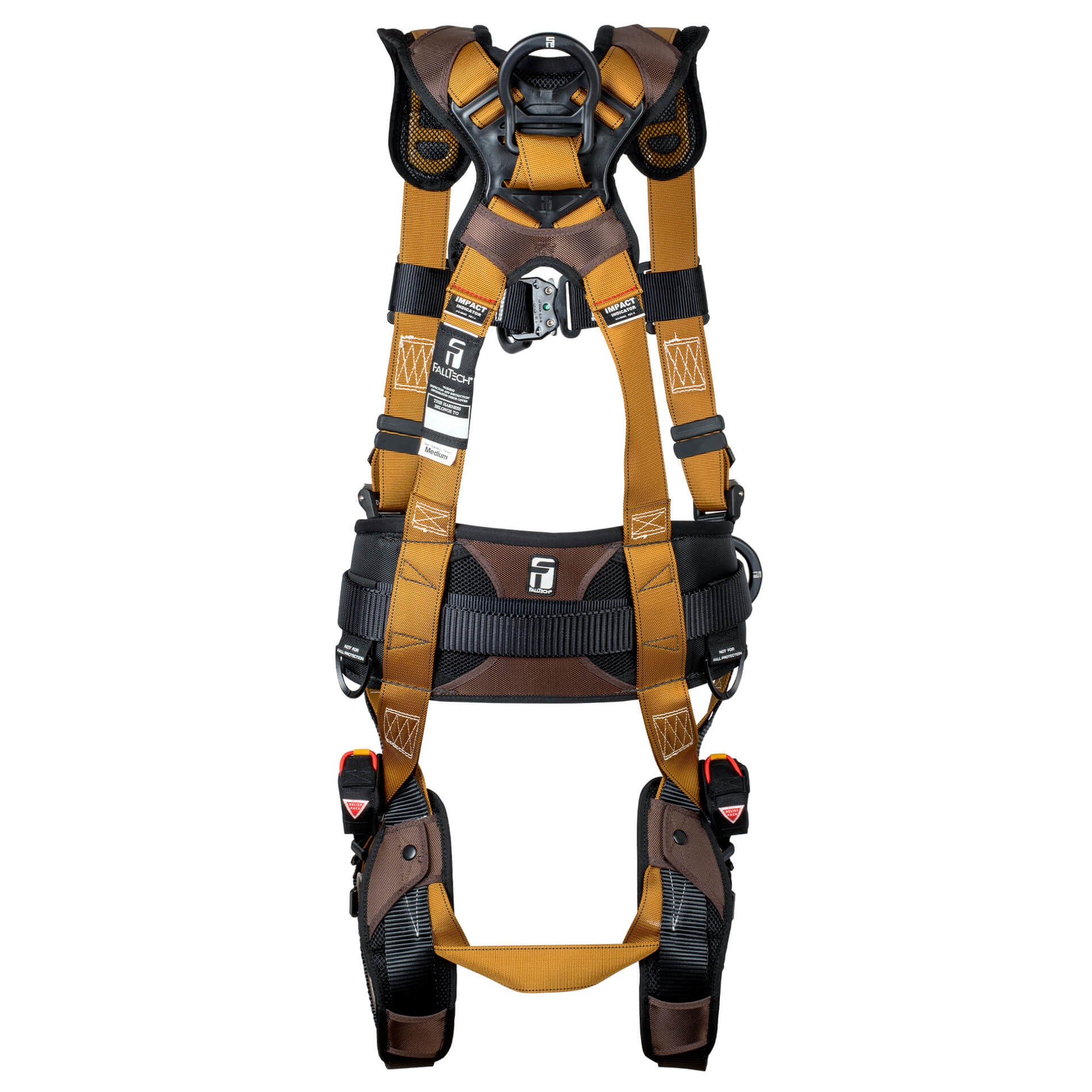 FallTech Advanced ComforTech Gel 4D Construction Climbing Harness - 70 ...