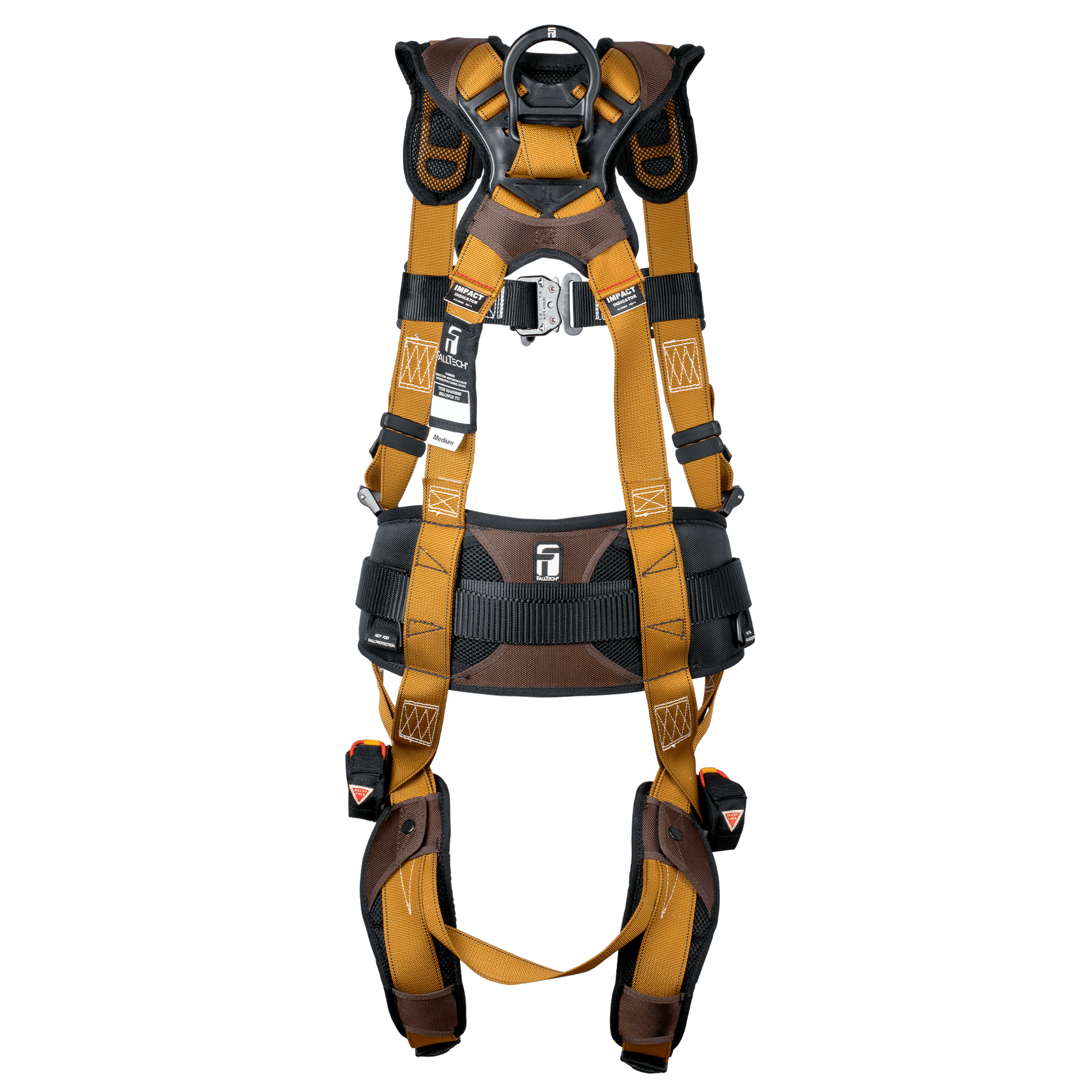 FallTech Advanced ComforTech Gel 4D Construction Climbing Harness - 70 ...