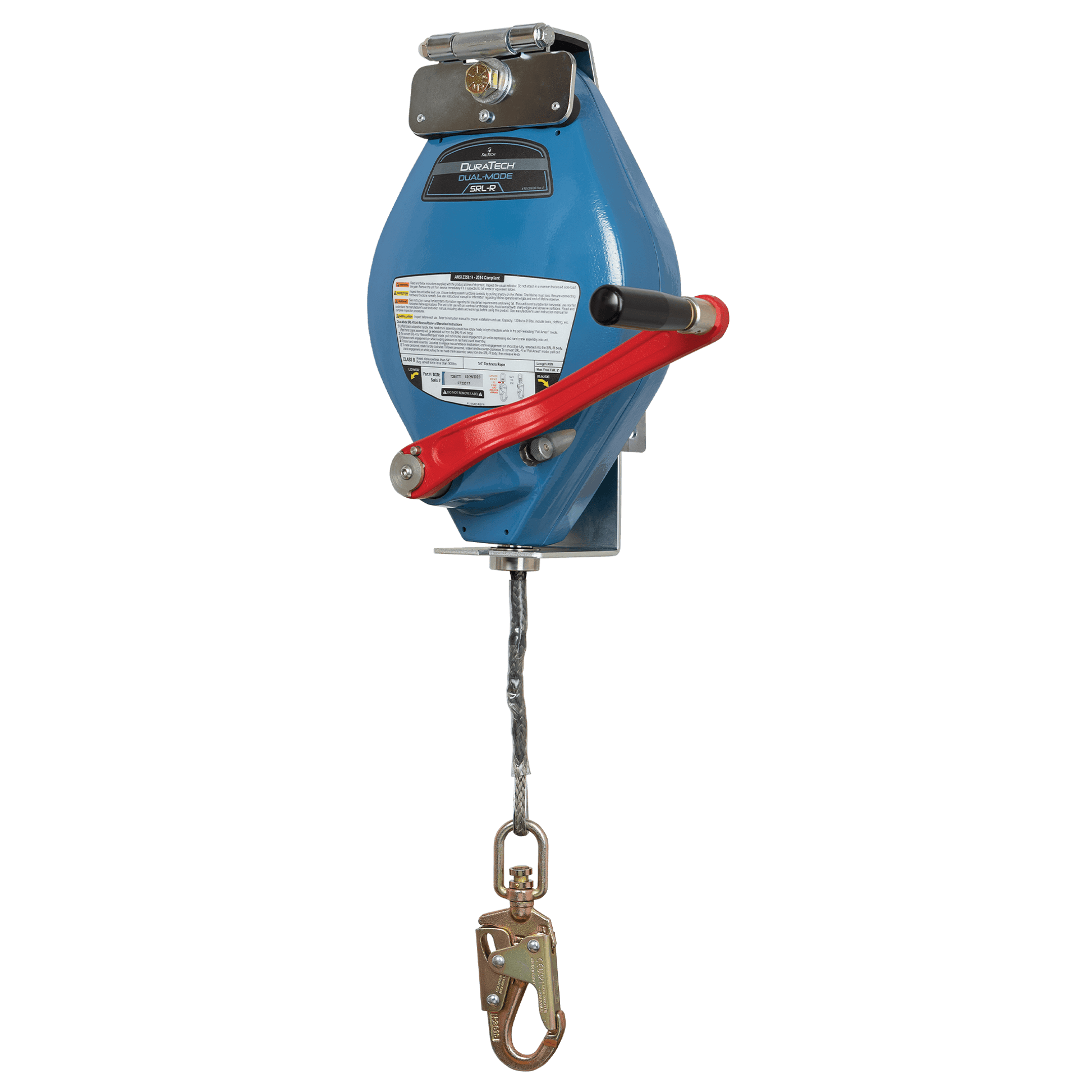 Falltech Srl R FallTech DuraTech 45' 3-way SRL-R with Technora Rope for Tripods - 728 ...