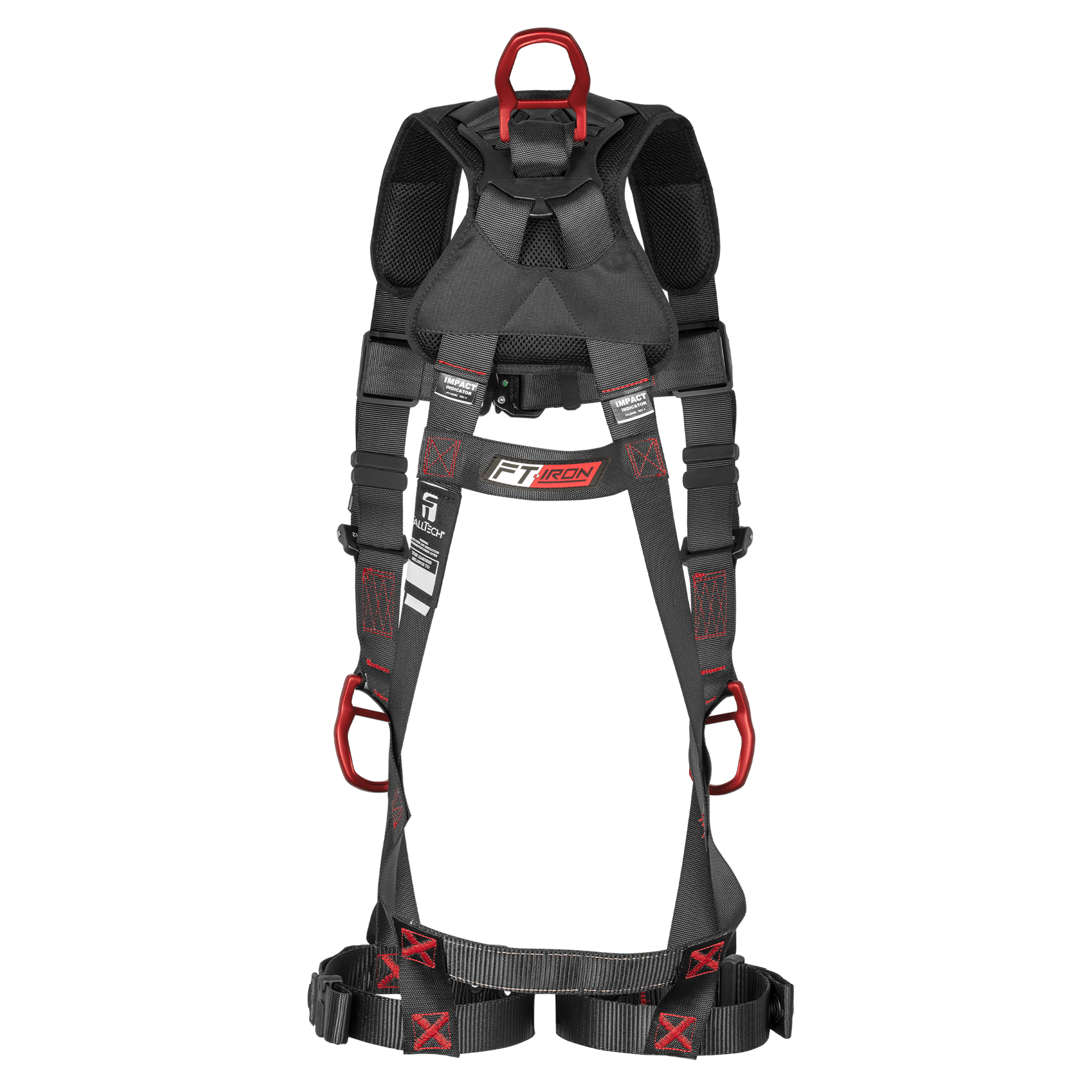 FallTech FT-Iron 3D Standard Non-Belted Harness Tongue Buckle Leg Adju ...
