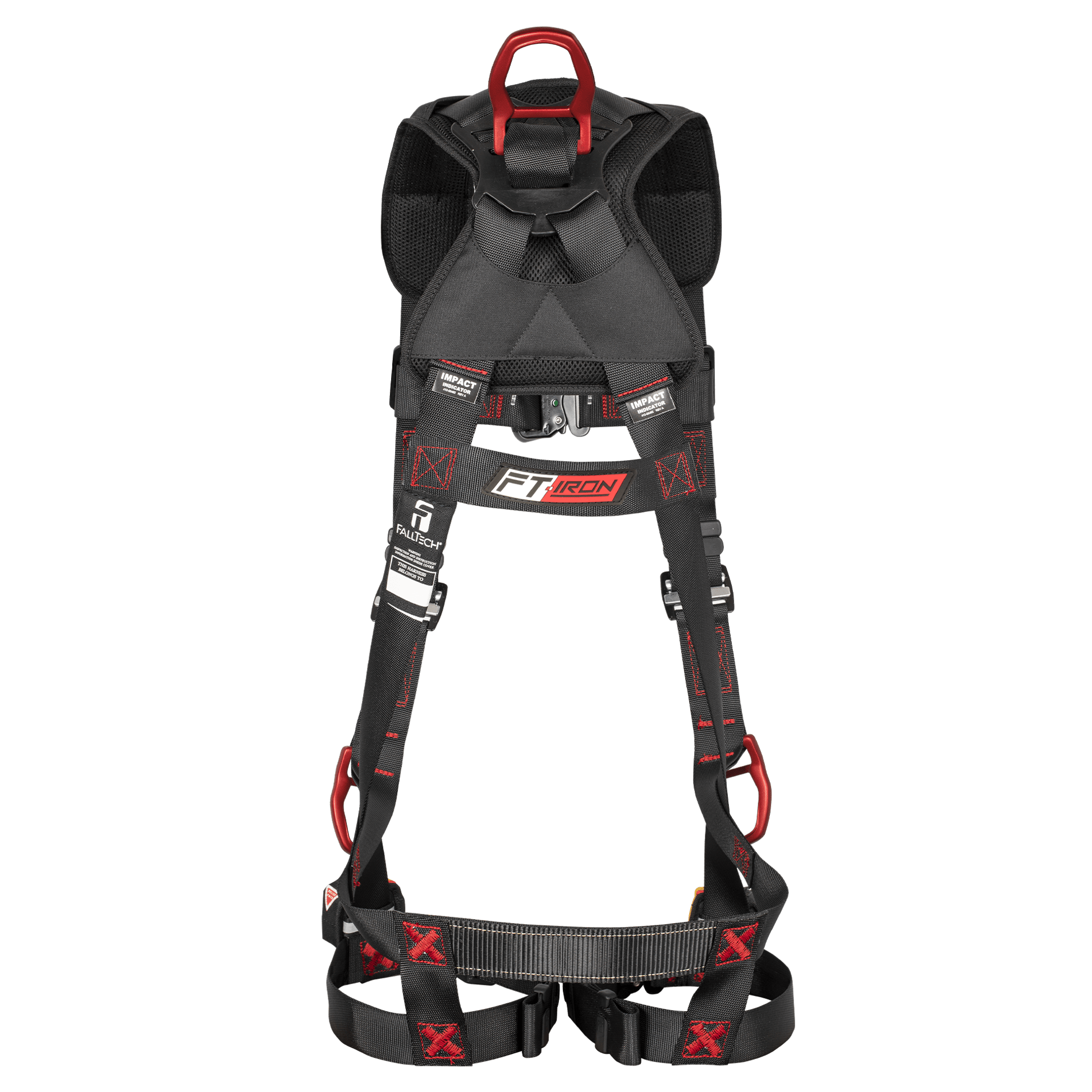 FallTech FT-Iron +FD Climbing Non-Belted Harness - Quck Connect Adjust ...