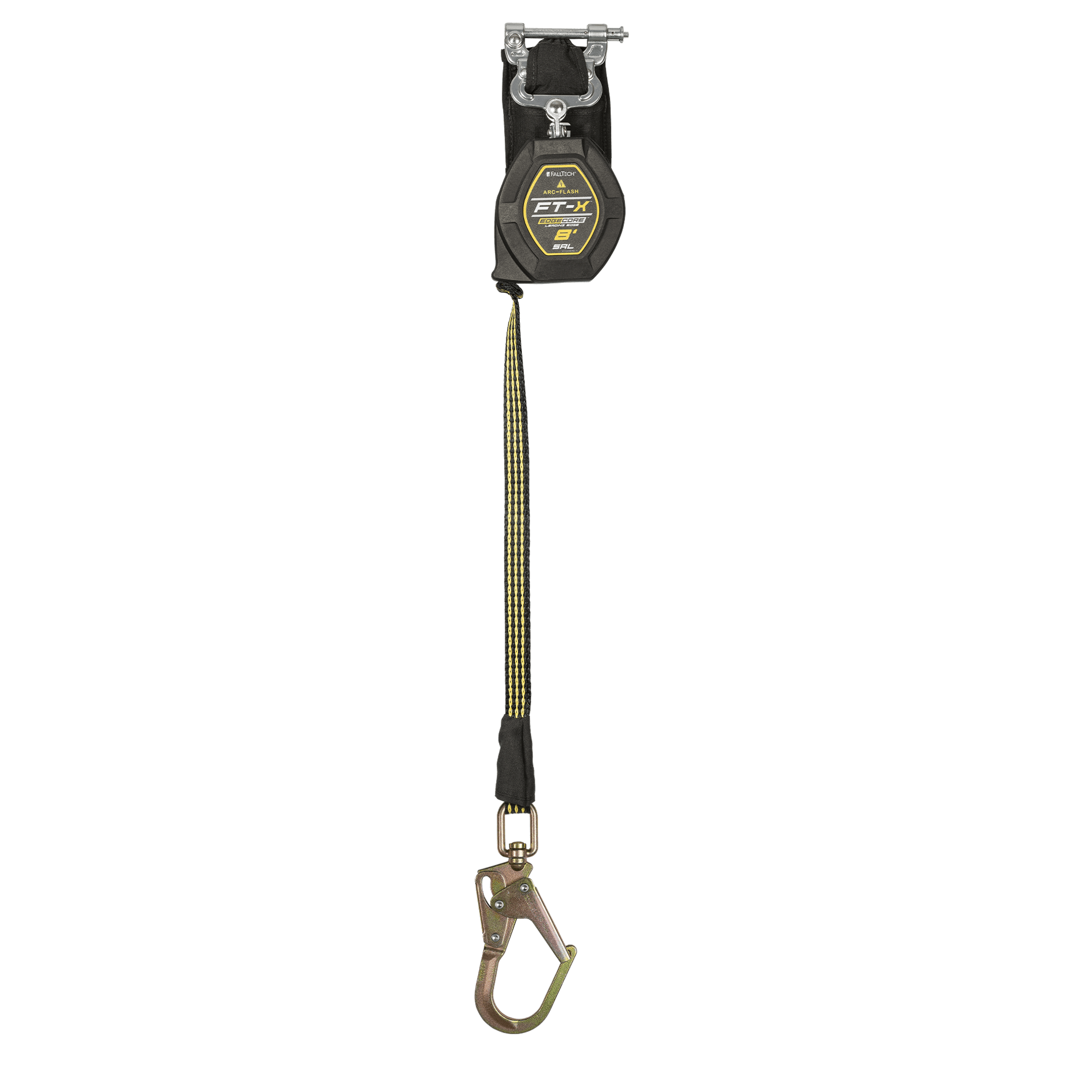FallTech 8' FT-X EdgeCore Arc Flash Class 2 Leading Edge SRL-P - Singl ...