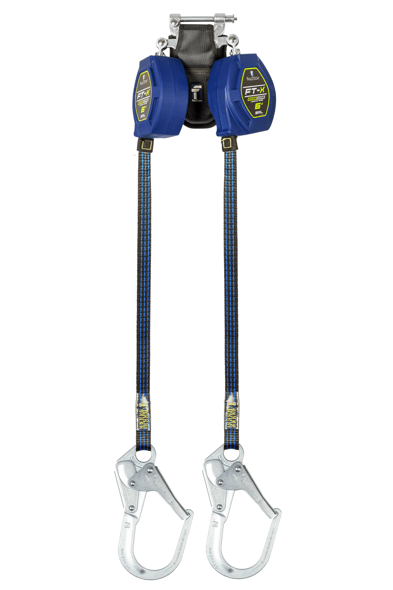 FallTech 6' FT-X Class 2 Twin Leg EdgeCore Leading Edge SRL - Steel Re