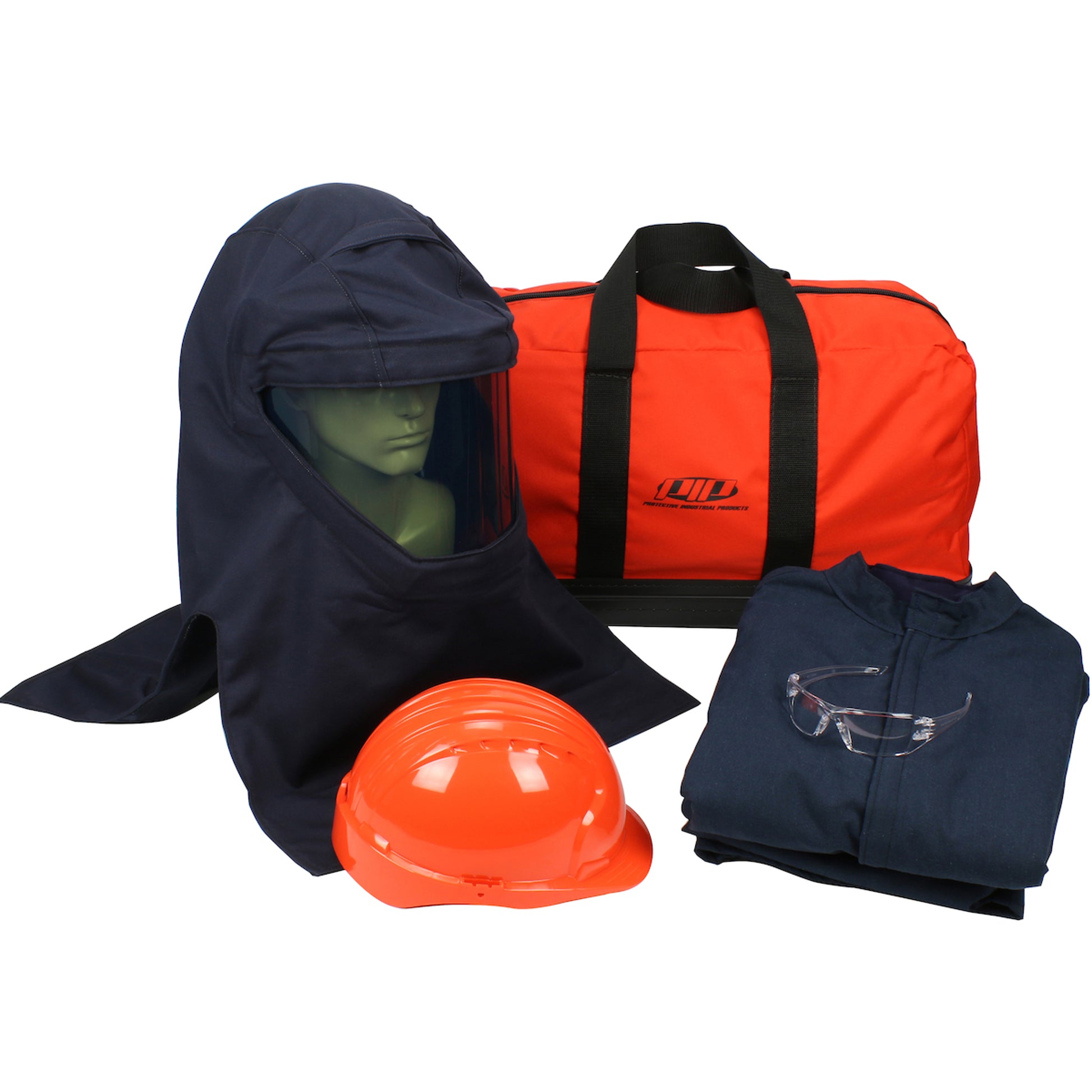 PIP Arc Protection Kits PPE 4 Flash Kit - 75 Cal/cm2 - Navy - 1/EA - 9 ...