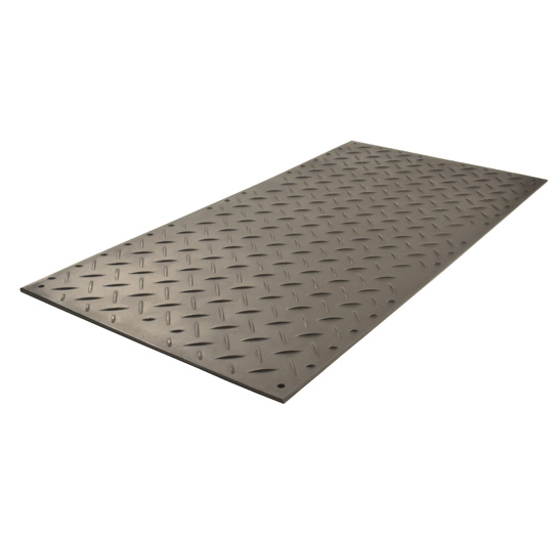 Ground Protection - AlturnaMat - 4' X 8' - Black - 120 Ton Load - AM48 ...