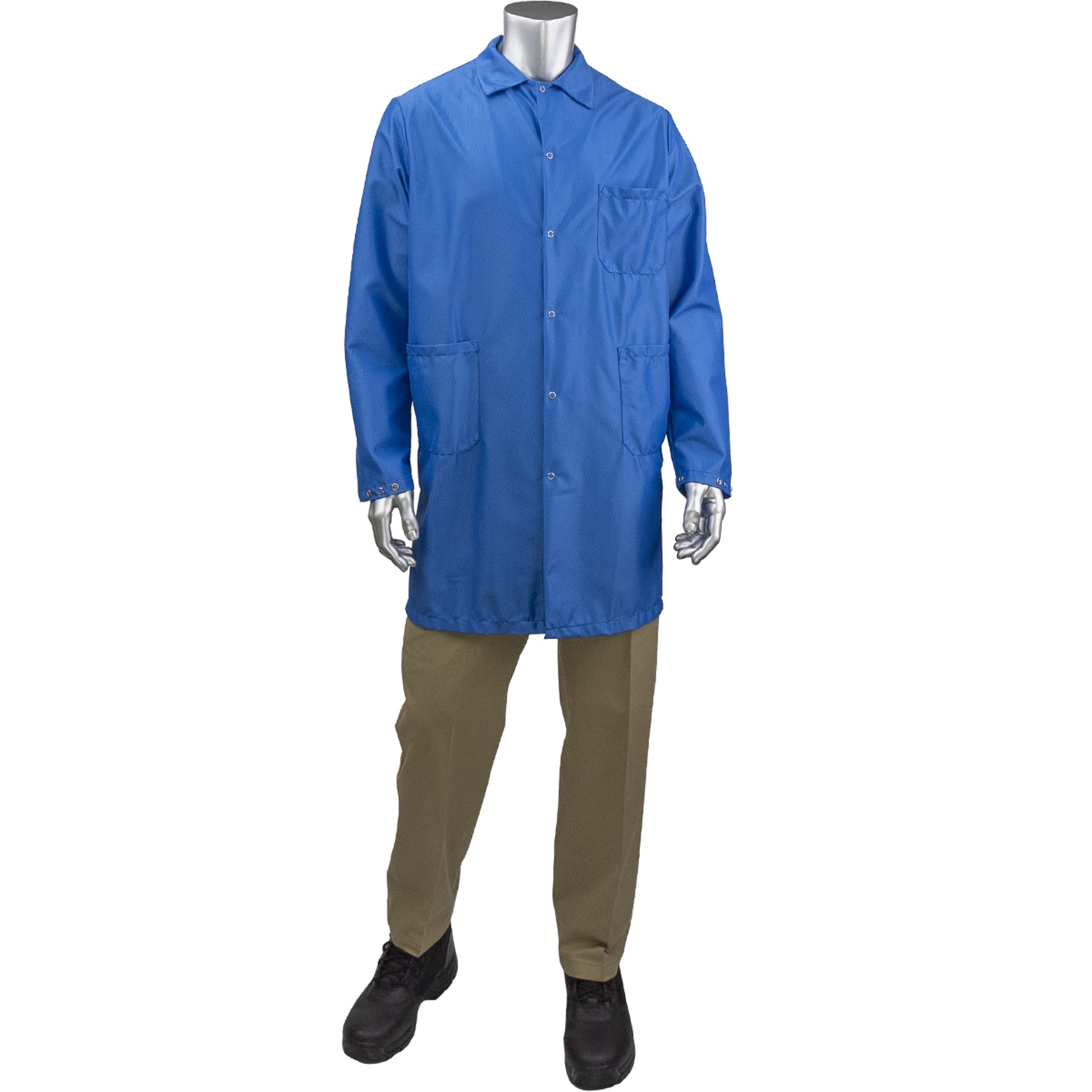 Uniform Technology Reusable Clothing StatMaster Long ESD Labcoat - Roy ...