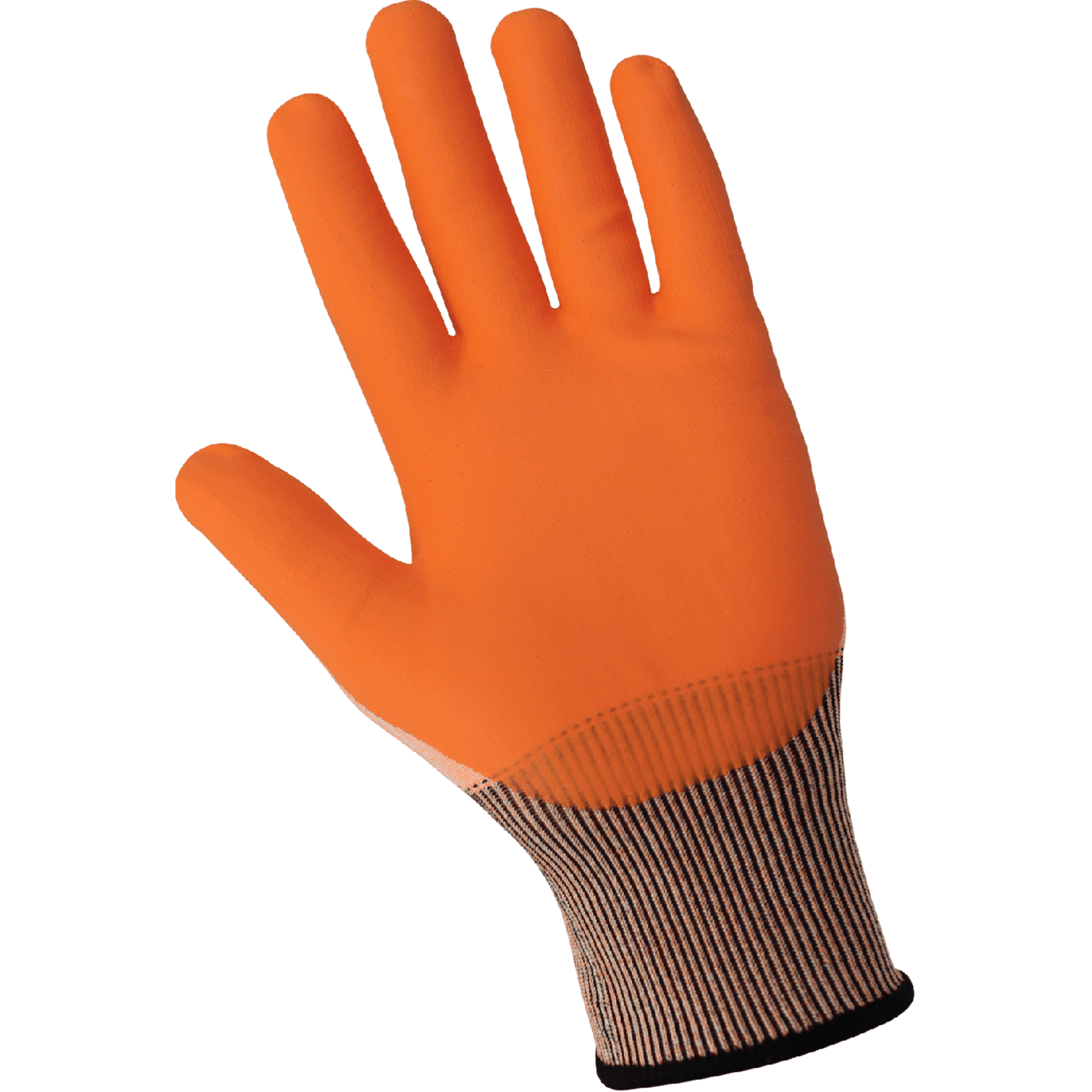 Global Samurai Glove High-Visibility 18-Gauge Nitrile Coated Cut A4 ...