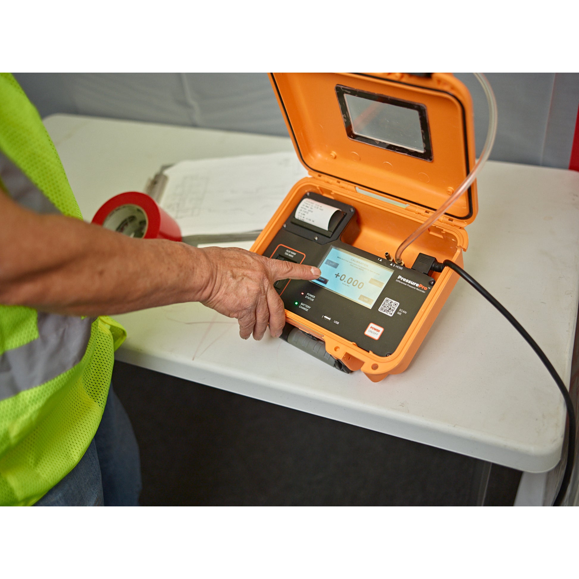 Adaptive Manometer Systems Pressure Pro Differential Pressure Recorder ...