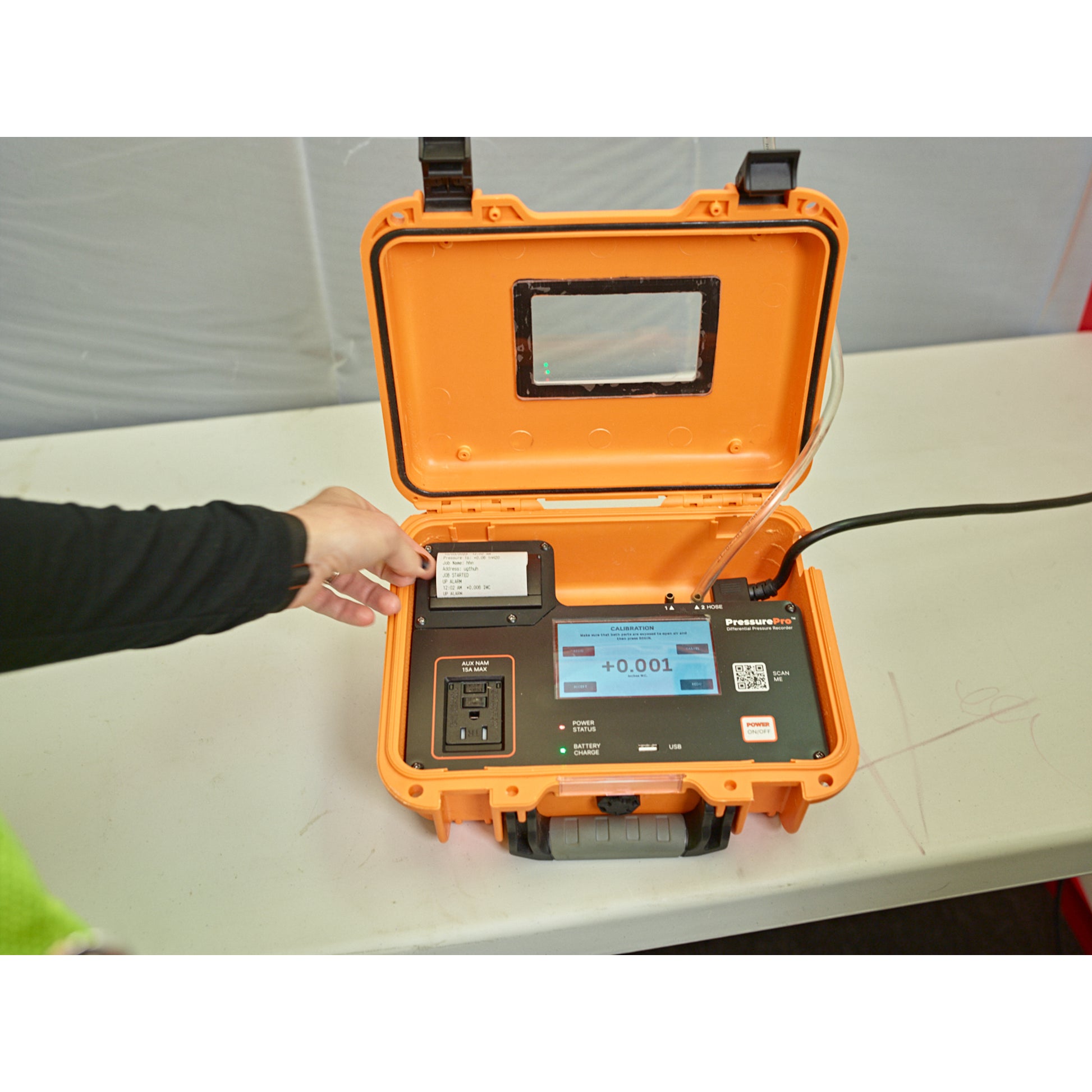 Adaptive Manometer Systems Pressure Pro Differential Pressure Recorder ...