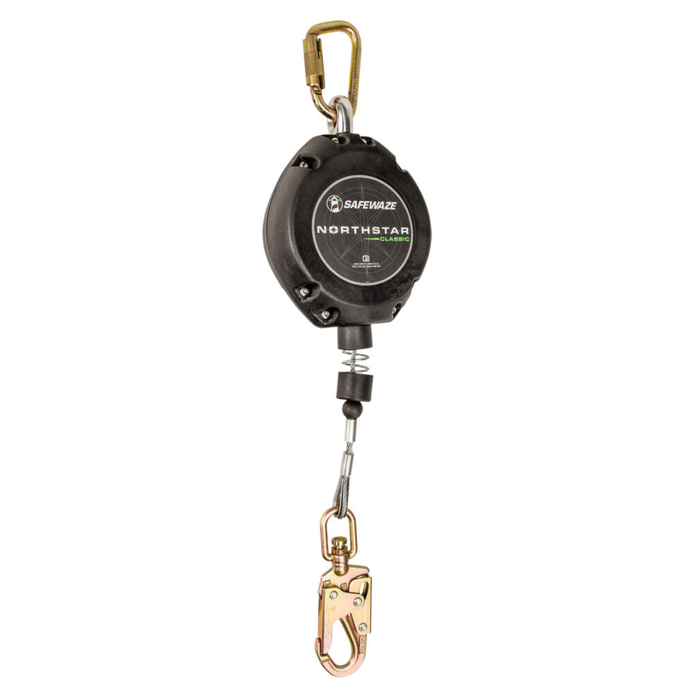 Safewaze Northstar Classic 30' Cable SRL - FS-FSP1230-G – Jendco Safety ...