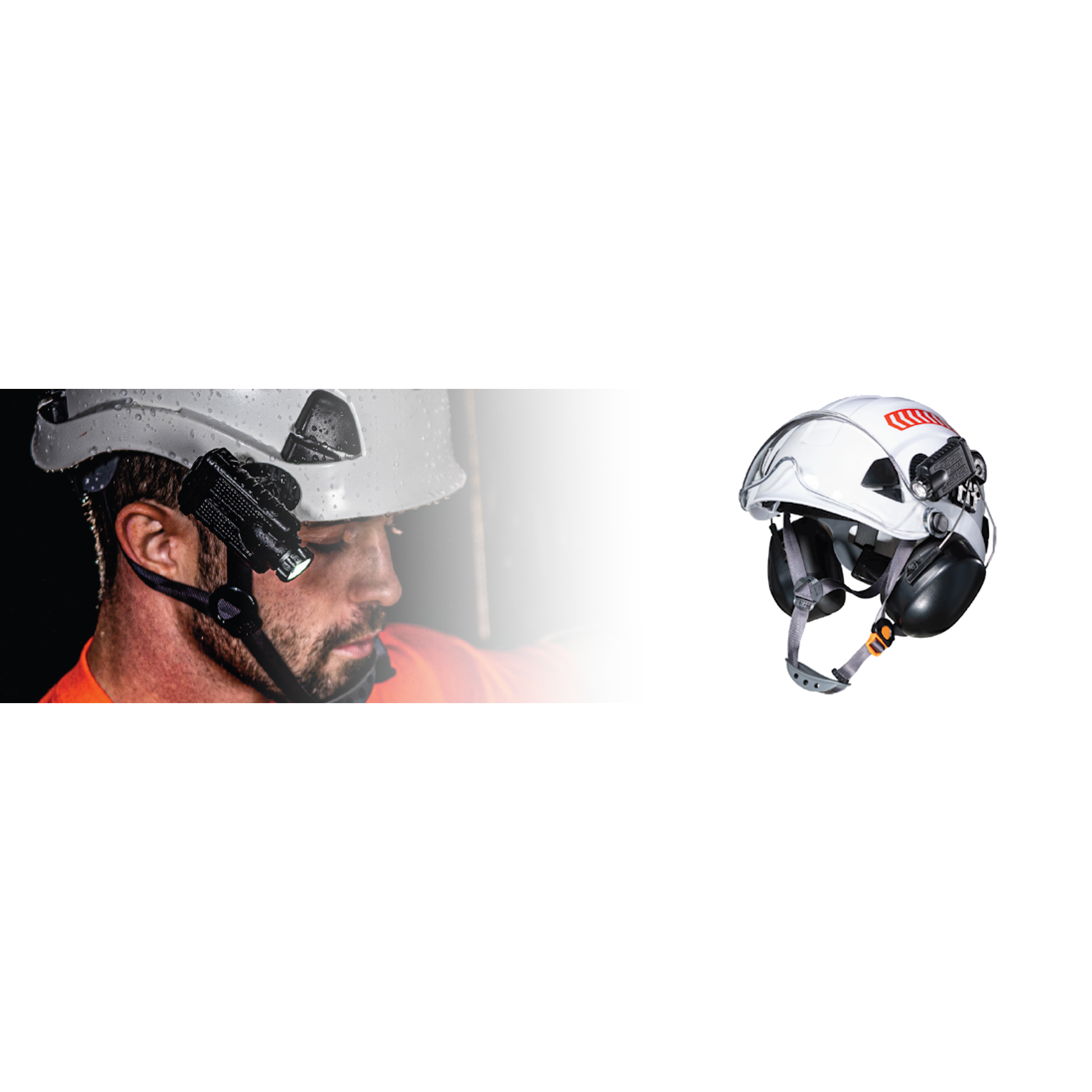 ドライスチーマー　CJ330 COAST 500 Lumen Helmet Mounted Flashlight for KASK - SHL2R
