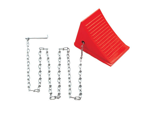Economy Wheel Chock Loading Dock Chain Kit W/ Hardware - 15' Length ...