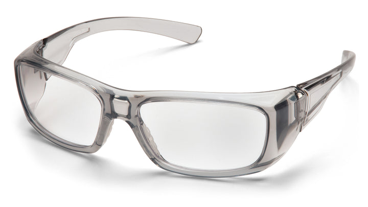 Pyramex Emerge Plus Gray Frame/Clear Full +1.5 Reader Lens Safety Eyew ...