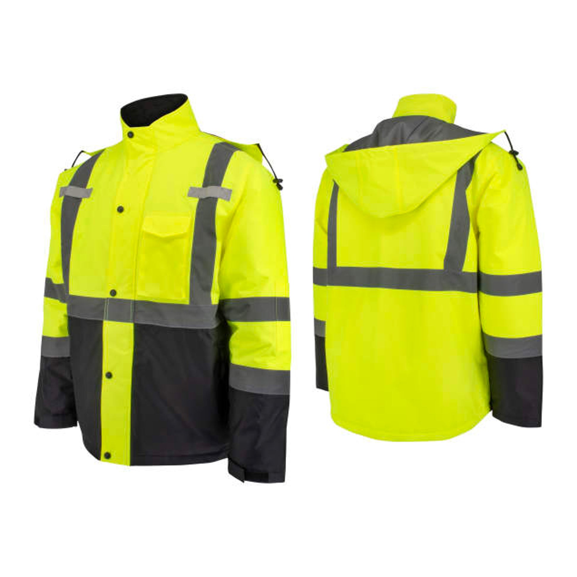 Radians SJ411QB-3 Hi-Vis Class 3 Type R Quilted Winter Parka – Jendco ...