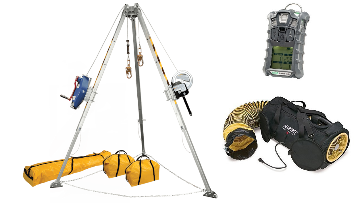 Premium All-In-One Complete Confined Space Entry Kit – Jendco Safety Supply